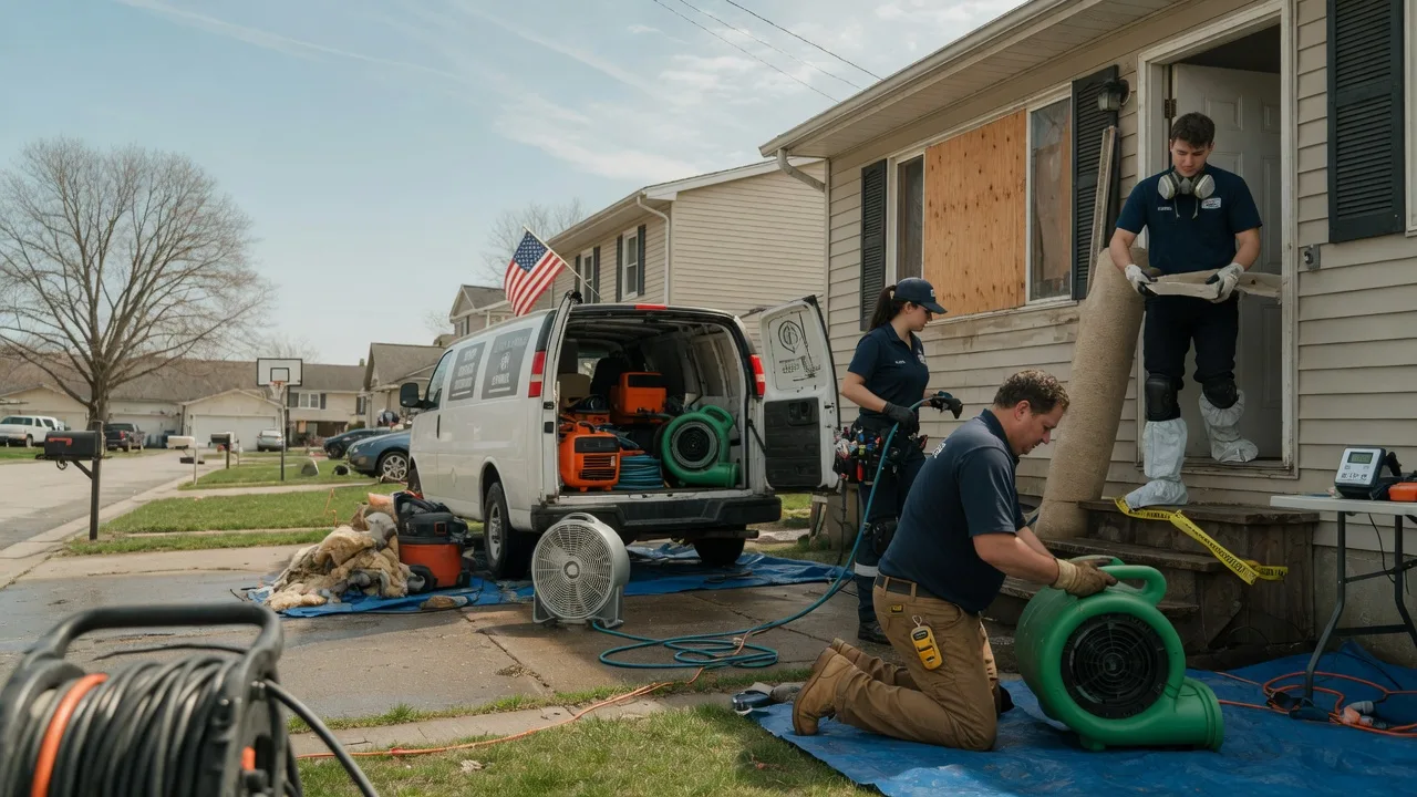 Water Damage Restoration in Chilo, OH near me